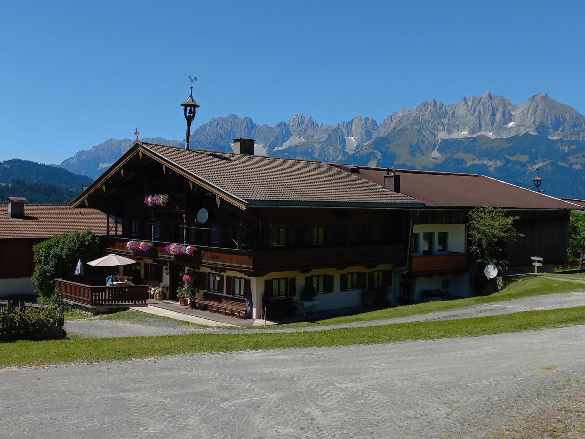 Schiessling Hof Vila Oberndorf in Tirol Exterior foto